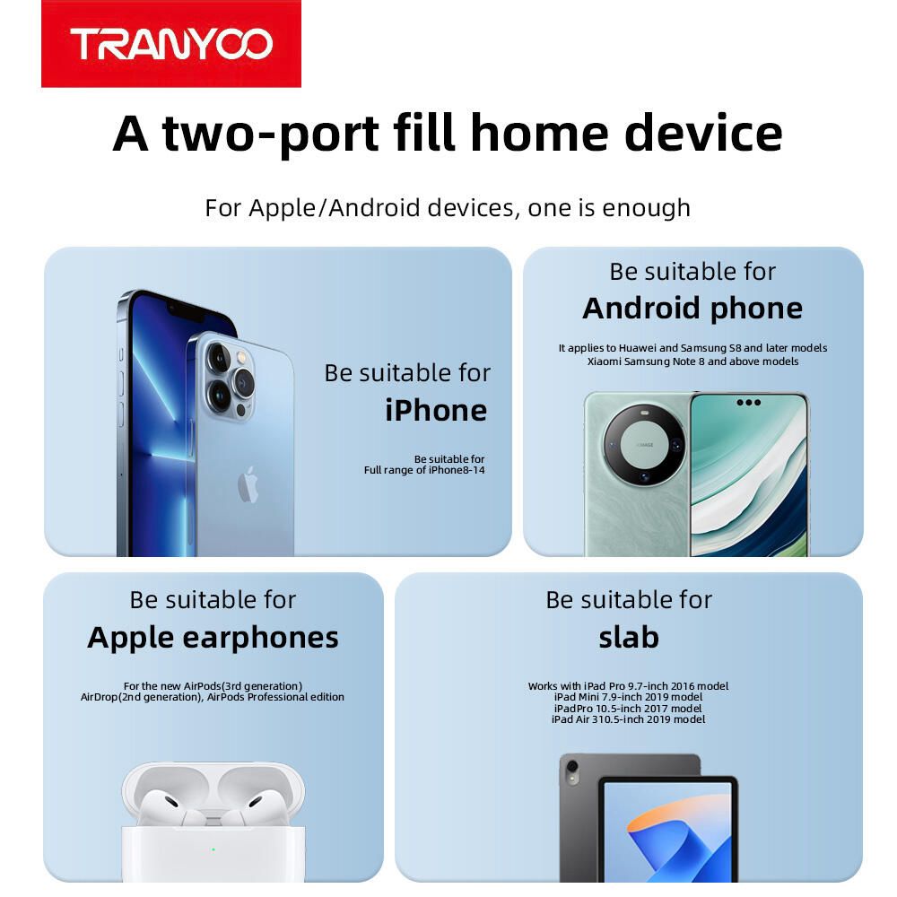 Charger Watch & Wireless Charger Paired With IP lightning Cable T-C02 IP
