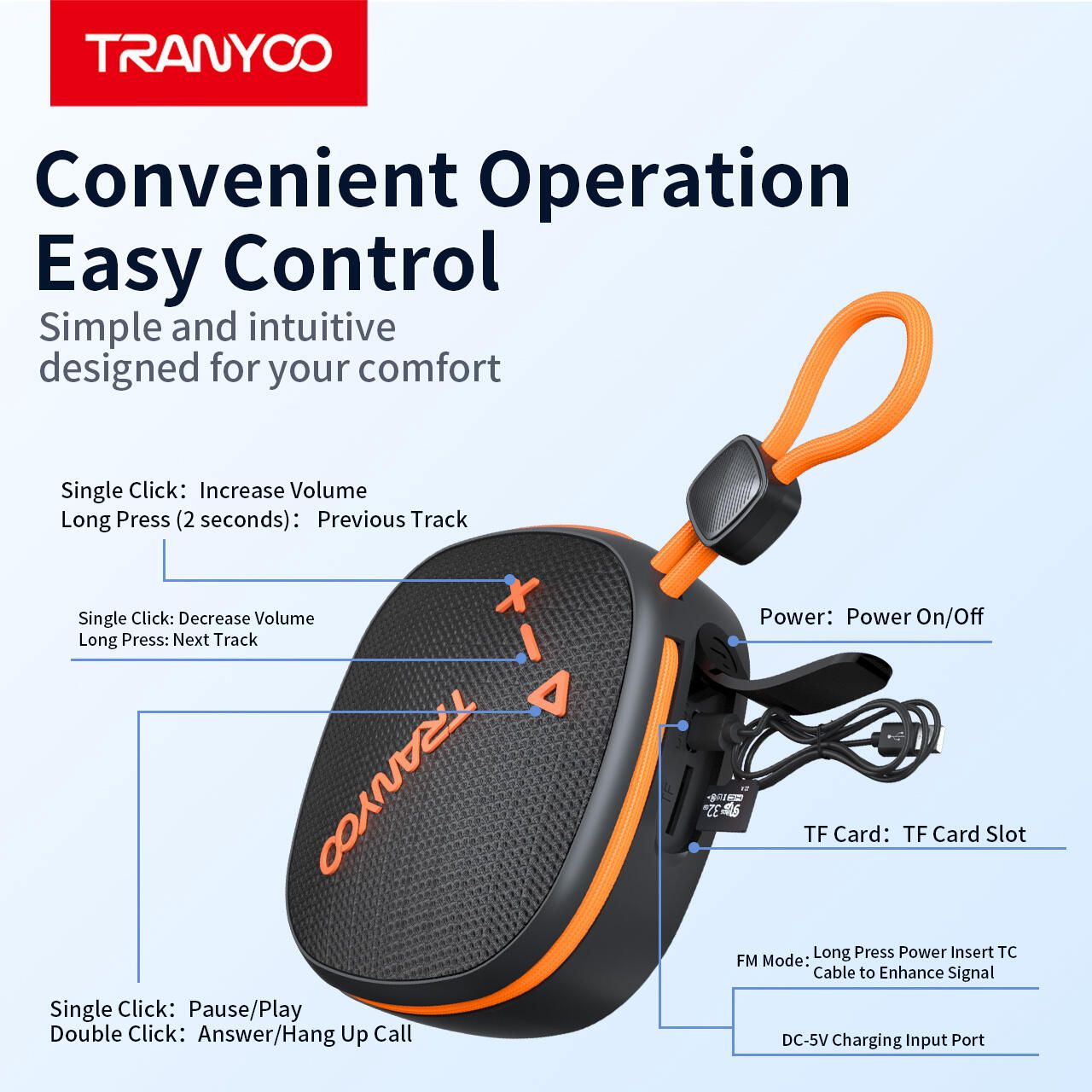 Bluetooth Speaker T-B16