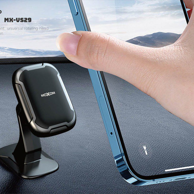 MX-VS29 Car and Office Phone Holder Magnetic Rotating Adhesive Small Size MAX Magnetic Car Holder
