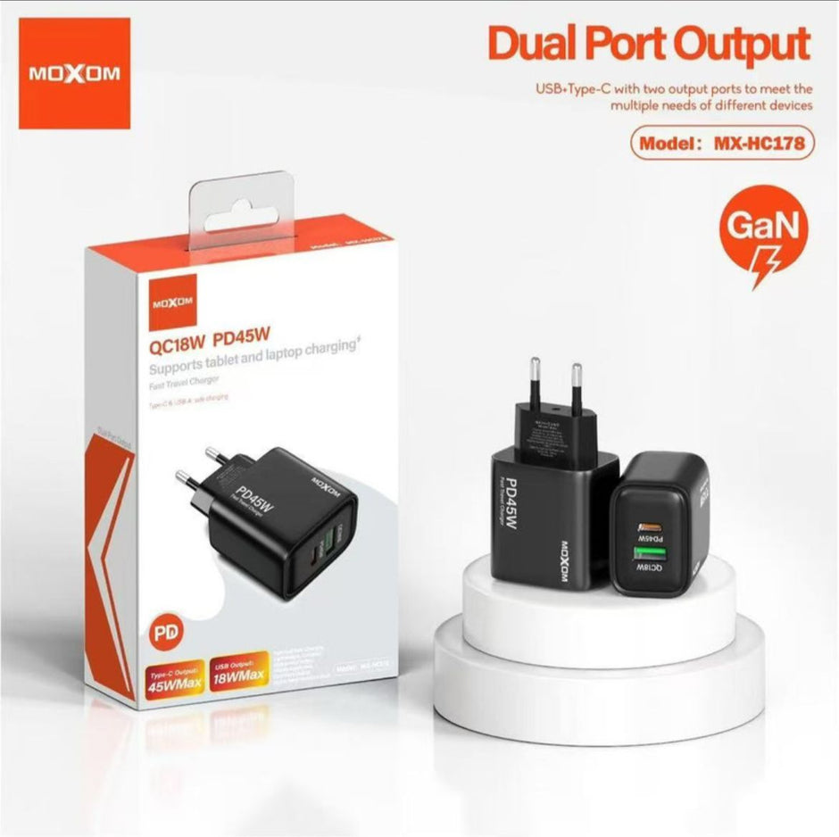 MX-HC178 charger / adapter (PD 45W, QC18W version).