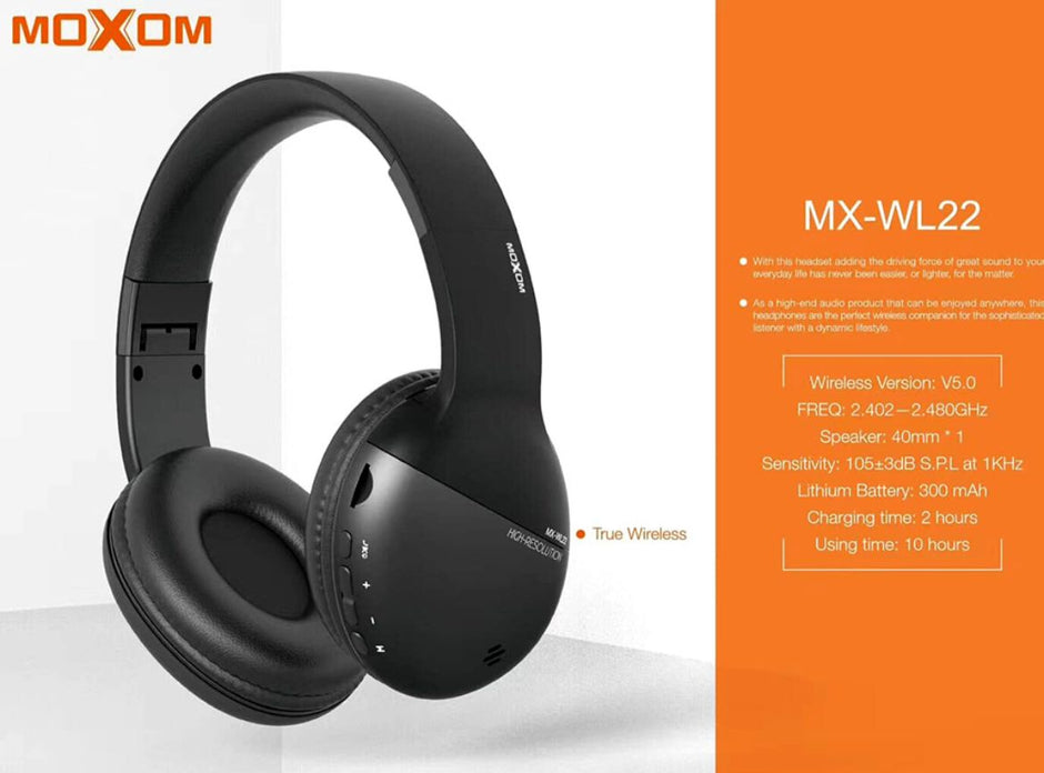 MX-WL22 Bluetooth / wireless headphones.