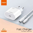 Home Charger Moxom MX-HC139 25W Type C To Type C