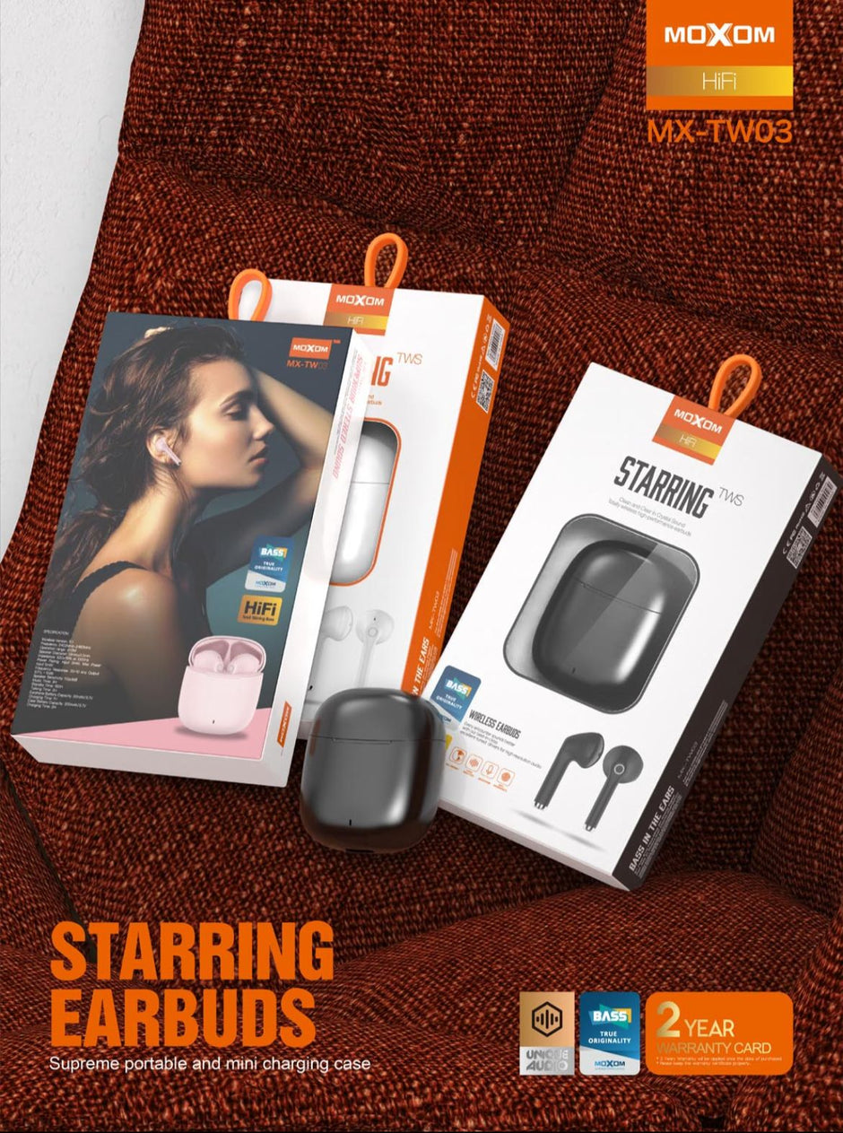 MX-TW03 Smart Bluetooth Earbuds Small Fairy Sound StarRing Wireless Earbuds TWS