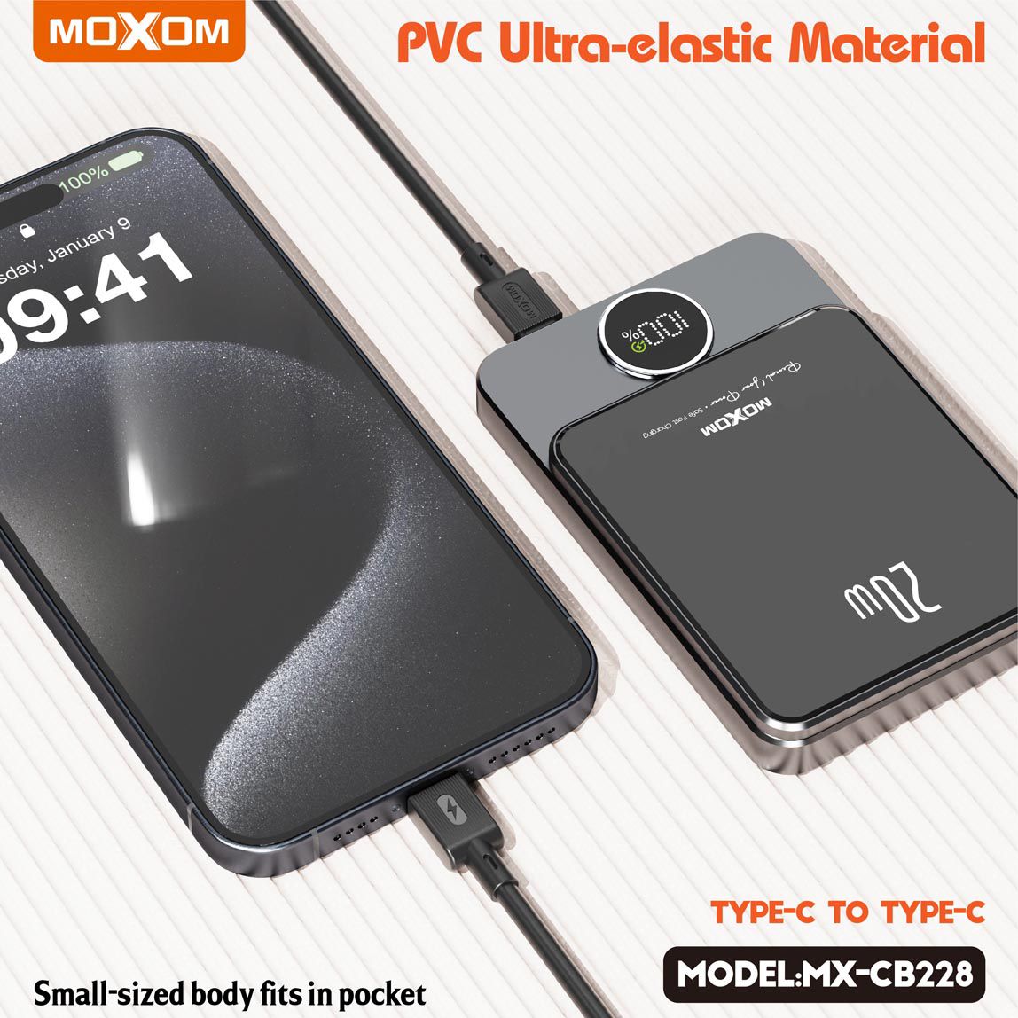 MX-CB228 PD 60W PVC Fast Data Cable