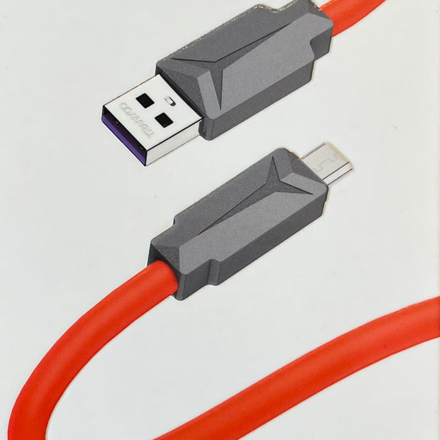 Large Current Stable Output USB To Micro, USB To Type-C , USB To Lightning Upgraded Bold Data Cable S19-V S19-C S19-I