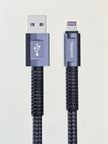 Bold Braided Metal Cable USB To Lightning Fact Charging Cable X21-I