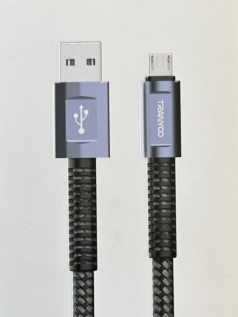 Bold Braided Metal Cable USB To Micro Fast Charging Cable  X21-V