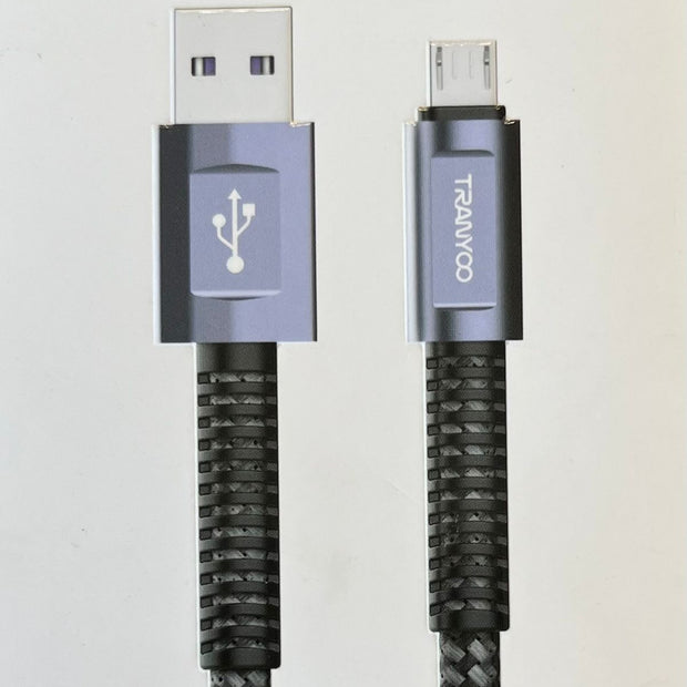 Bold Braided Metal Cable USB To Micro Fast Charging Cable  X21-V