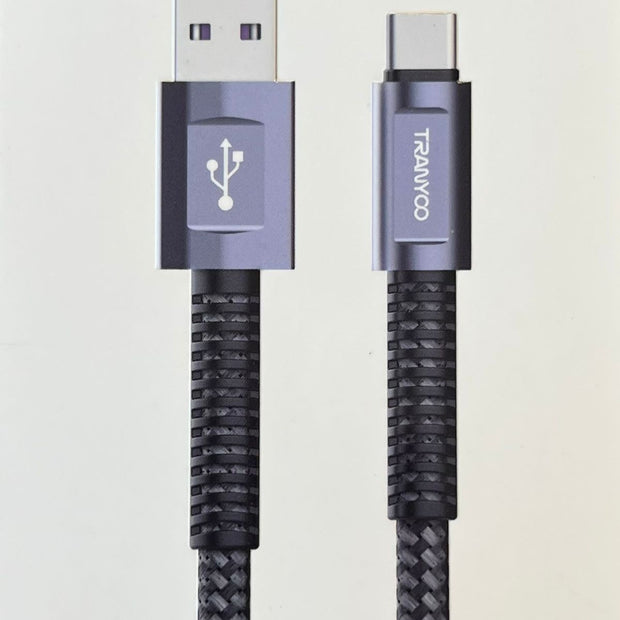 Bold Braided Metal Cable USB To Type-C Fact Charging Cable  X21-C